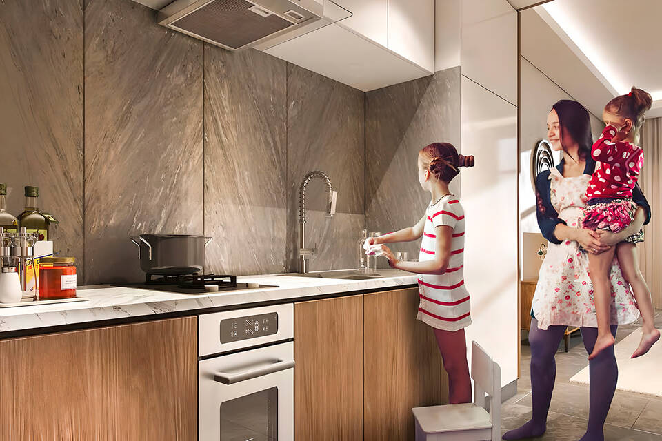 Turnkey apartments with furniture and appliances